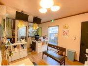 店内。可愛らしいデザインです。